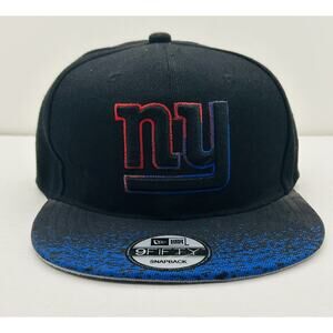 New York Giants Classic Logo NFL Blue New Era 9Fifty SnapBack Vintage Collection